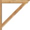 Ekena Millwork Traditional Traditional Rough Sawn Outlooker, Western Red Cedar, 6"W x 40"D x 40"H OUT06X40X40TRA01RWR - alternate 4